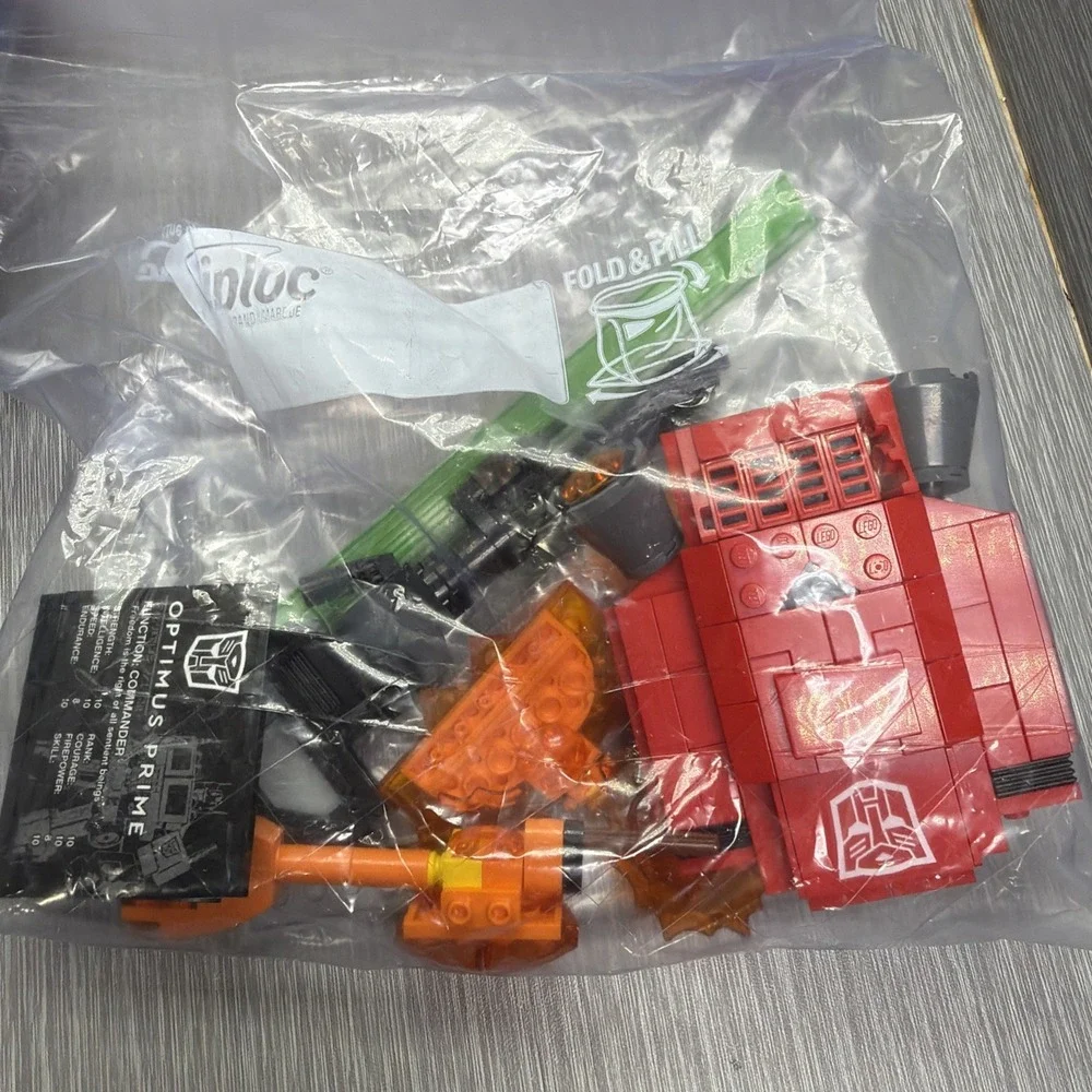 LEGO‎ Optimus Prime Transformers 10302 Incomplete Parts Lot Partial Build